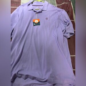 Bundle 3 for $15. NWT Lavender Polo Shirt by Ocean Club. Size 2X.